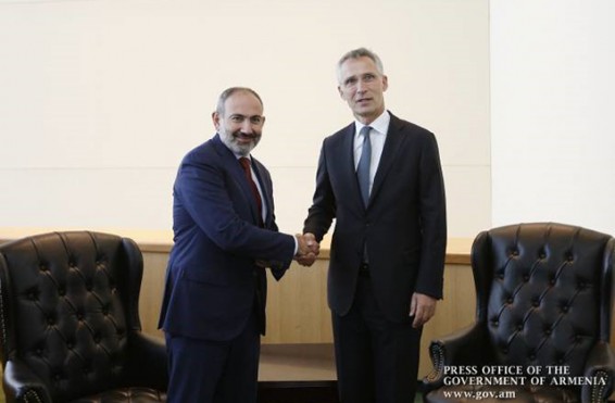 Նիկոլ Փաշինյանը և Յենս Ստոլտենբերգը քննարկել են Հայաստան-ՆԱՏՕ գործընկերության հարցեր
