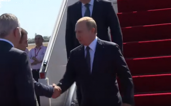 Վլադիմիր Պուտինը Հայաստանում է