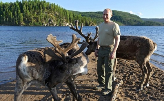 Путин побывал в сибирской тайге — Песков
