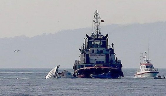 Բոսֆորի նեղուցում բեռնանավի հետ բախումից ջրասույզ է եղել Թուրքիայի առափնյա անվտանգության մոտորանավակ