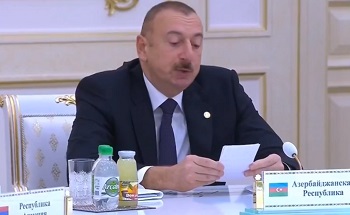 Алиев в Ашхабаде пожаловался на памятник Гарегину Нжде в Армении