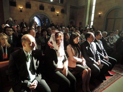 Կաթողիկոսը Սուրբ Պատարագ է մատուցել Ժնևի Սուրբ Հակոբ հայկական եկեղեցում. ներկա է գտնվել Աննա Հակոբյանը