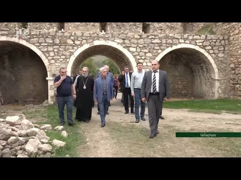 VIDEO: Серж Саргсян посетил монастырский комплекс Амараса в Арцахе в связи с Днем Святых Переводчиков-Учителей