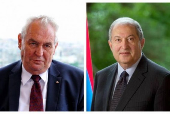 Արմեն Սարգսյանը շնորհավորական ուղերձ է հղել Չեխիայի նախագահ Միլոշ Զեմանին