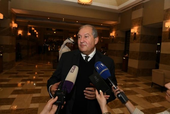 Армен Саркисян пригласил главу Катара посетить Армению с официальным визитом