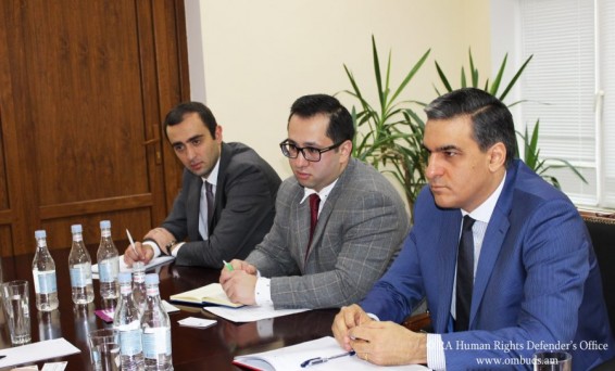 Մարդու իրավունքների պաշտպանն ընդունել է ԵԽ միջազգային հասարակական կազմակերպությունների կոնֆերանսի նախագահին