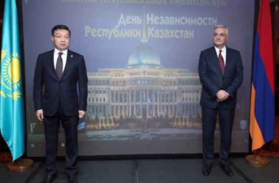 Մհեր Գրիգորյանը մասնակցել է Ղազախստանի ազգային տոնի առթիվ կազմակերպված ընդունելությանը