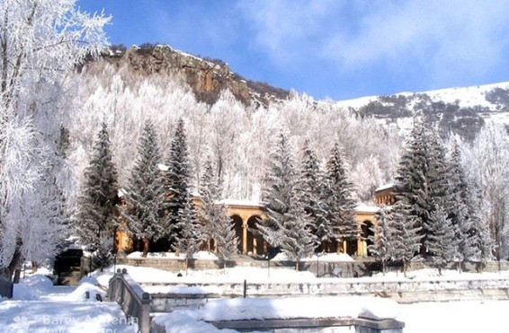 Ջերմուկում ձյուն է գալիս