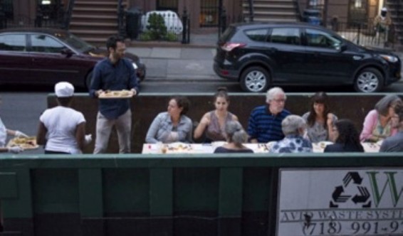 Բրուքլինում եւ Սան Ֆրանցիսկոյում կարելի է ընթրել աղբի կոնտեյներում