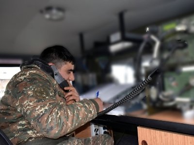 5-րդ զորամիավորումում անցկացվել են կապի վարժանքներ․ ՊՆ