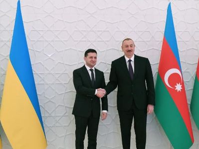Բաքվում կայացել են Ադրբեջանի եւ Ուկրաինայի նախագահների բանակցությունները