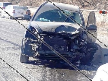 Ողբերգական վթար Բագրատաշենի մաքսակետի մոտ. ճակատ-ճակատի բախվել են Opel-ն ու Honda-ն. կա 1 զոհ, 1 վիրավոր