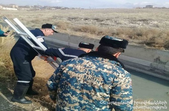 Արտաշատյան ջրանցքում դի է հայտնաբերվել