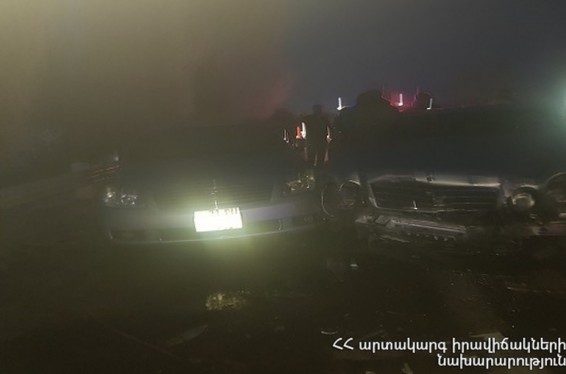 Երևան-Սևան ավտոճանապարհին իրար են բախվել 11 ավտոմեքենա. կան տուժածներ