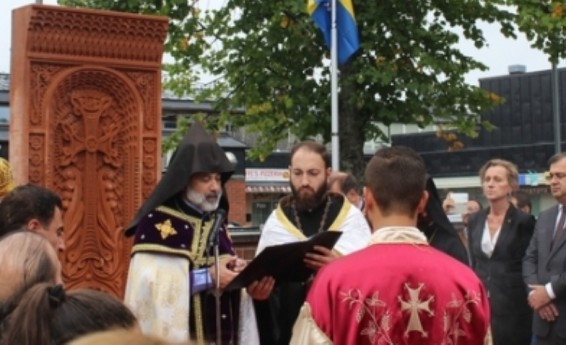 Շվեդիայում բացվել է Հայոց ցեղասպանության զոհերի հիշատակին նվիրված առաջին խաչքարը