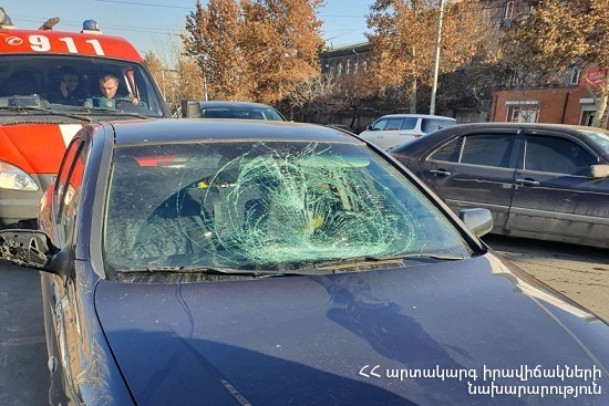 Վրաերթ Արշակունյաց պողոտայում