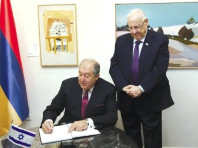 Իսրայելը չի հաղթի հակասեմիթականության դեմ պայքարն առանց Հայոց ցեղասպանության ճանաչման. Արմեն Սարգսյան