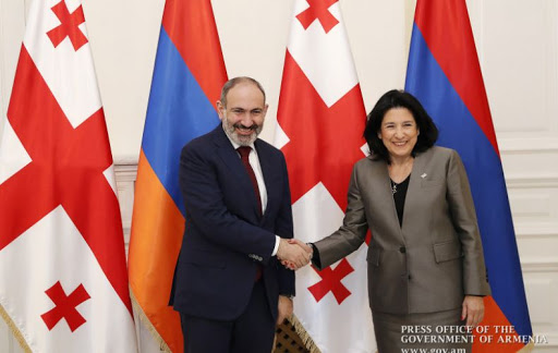 «Մեր առաջին հանդիպումից ի վեր հայ-վրացական հարաբերությունները դրական զարգացում ունեն». Փաշինյանը՝ Զուրաբիշվիլիին