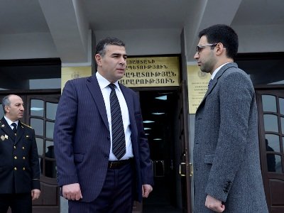 Ռուստամ Բադասյանը ՀԿԱԾ աշխատակազմին ներկայացրել է նորանշանակ գլխավոր հարկադիր կատարողին