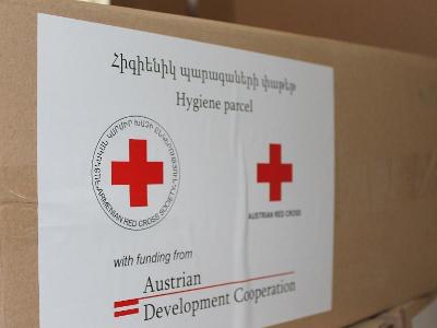 «Հայկական կարմիր խաչը» սննդի և հիգիենիկ պարագաների փաթեթներ կտրամադրի 1400 քաղաքացիների
