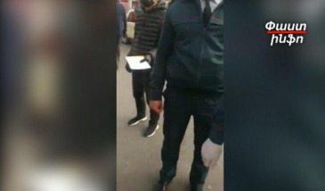 «Ինձ պարետի որոշումը չի հետաքրքրում,իմ երեխեն սոված է, ինձ դա է հետաքրքրում». քաղաքացի (տեսանյութ)