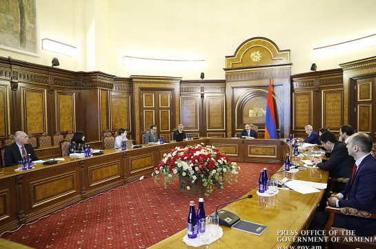 Վարչապետի մոտ քննարկվել է առողջապահական համակարգի հնգամյա զարգացման ռազմավարության նախագիծը