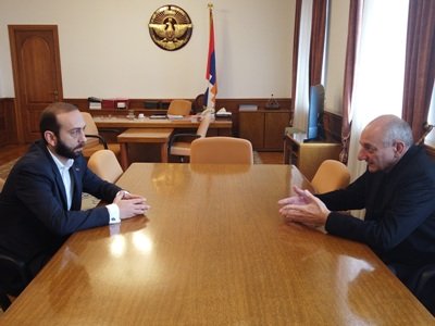 Բակո Սահակյանը ընդունել է Արարատ Միրզոյանին