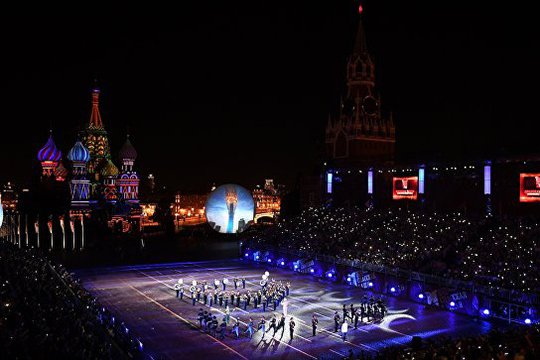 Հունական նվագախումբը «Սպասսկայա աշտարակում» փորձում է Գինեսի ռեկորդ սահմանել