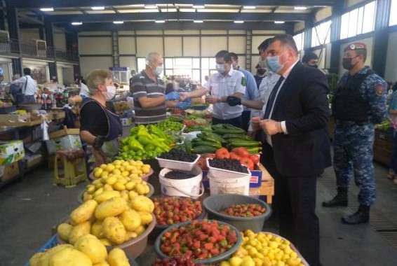ՍԱՏՄ-ն շրջայց է կատարել գյուղատնտեսական շուկաներում