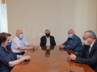 Արցախի ԱԺ նախագահն ընդունել է «Արցախի պառլամենտականների ասոցիացիա» ՀԿ անդամներին