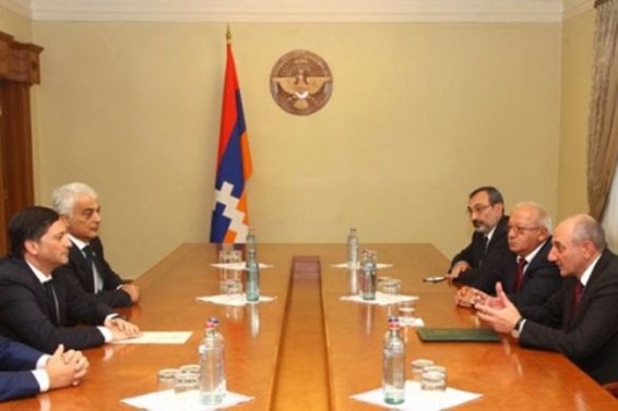Բակո Սահակյանը հանդիպել է Աբխազիայի, Հարավային Օսիայի եւ Մերձդնեստրի պատվիրակությունների հետ
