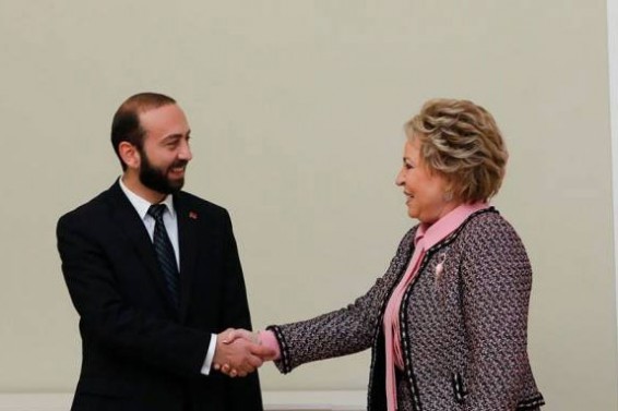 Միրզոյանը հեռախոսազրույց է ունեցել ՌԴ Դաշնային խորհրդի նախագահ Վալենտինա Մատվիենկոյի հետ