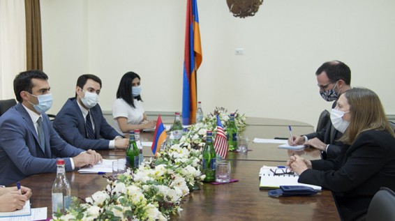 Հակոբ Արշակյանն ԱՄՆ դեսպանի հետ քննարկել է ներդրումների ներգրավման հնարավորությունները