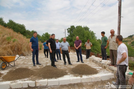 Կասֆալտապատվի Արցախի Ծակուռի-Ակնաղբյուր ենթաշրջանային նշանակության ավելի քան 17 կմ ճանապարհը