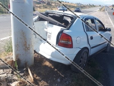 Երևան-Աշտարակ ճանապարհին բախվել են Opel-ն ու Nissan-ը. 2 վարորդների ուղևորները տեղափոխվել են հիվանդանոց
