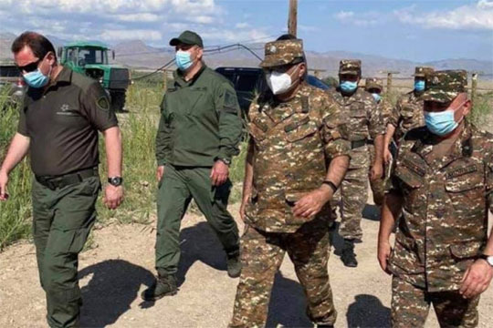Դավիթ Տոնոյանն այցելել է ՀՀ արևմտյան սահմանագոտի. ՊՆ խոսնակ