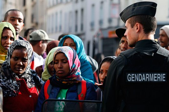 Փարիզի իշխանությունները ներգաղթյալների ևս մեկ ճամբար են տարաբնակեցրել քաղաքի հյուսիսում