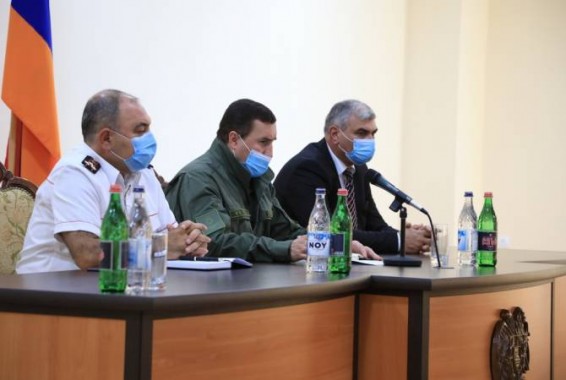 Փոխնախարարը ռազմական ոստիկանության աշխատակազմին է ներկայացրել նորանշանակ պետ Աշոտ Զաքարյանին