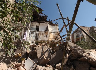 Շենքի մասնակի փլուզումից տուժած 9 ընտանիքներին քաղաքապետարանը կացարան է տրամադրել Երեւանի հյուրանոցներից մեկում