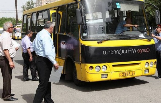 Կասեցվել է 8 տրանսպորտային միջոցի գործունեություն