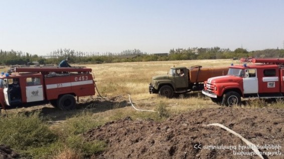 Աբովյանում 3 օր առաջ բռնկված հրդեհը դեռ մարված չէ. հերթապահություն է սահմանվել