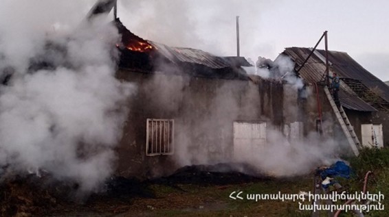 Տավուշում 3 հազար հակ անասնակերն այրվել է