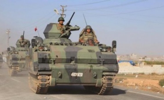 Թուրքական ԶՈՒ-ի տանկերը առաջանում են դեպի ԻՊ-ի երկրորդ մայրաքաղաք