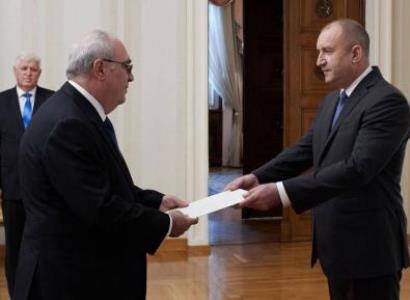 Դեսպան Եդիգարյանն իր հավատարմագրերը հանձնեց Բուլղարիայի Հանրապետության նախագահին