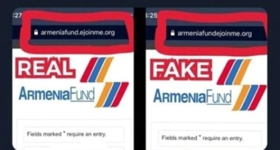 Ուշադրություն. ադրբեջանցիները ստեղծել են Համահայկական հիմնադրամի կեղծ կայք