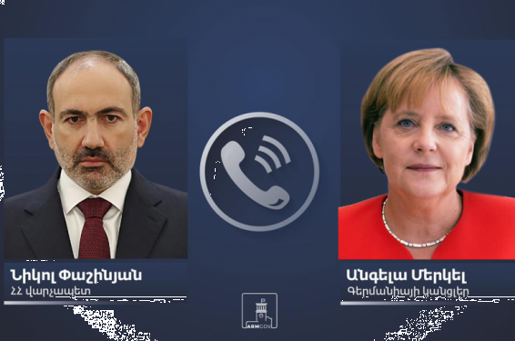 Նիկոլ Փաշինյանը Անգելա Մերկելի հետ հեռախոսազրույցում մտահոգություն է հայտնել Ադրբեջանի ԶՈՒ–ի կողմից հրադադարի պայմանավորվածության խախտման կապակցությամբ