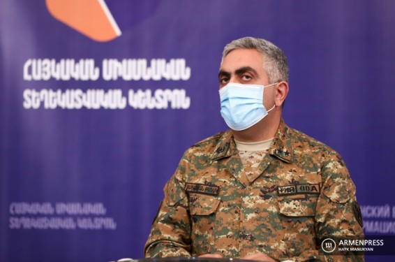 Օրվա ընթացքում համառ մարտեր են ընթացել, հատկապես հարավային ուղղությամբ՝ մերձարաքսյան տարածքում, որտեղ մեր զորքերը հերոսական դիմադրություն են ցույց տվել ․ Արծրուն Հովհաննիսյան
