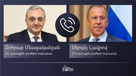 Լավրովը հեռախոսազրույցներ է ունեցել Հայաստանի և Ադրբեջանի ԱԳ նախարարների հետ