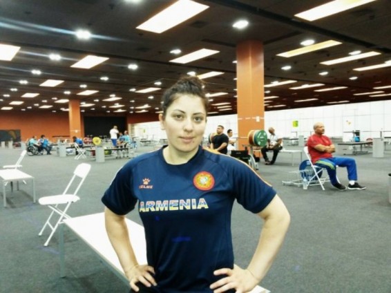Ռիո-2016. Պարալիմպիկ խաղերում Հայաստանի ներկայացուցիչ Գրետա Վարդանյան (ֆոտո)
