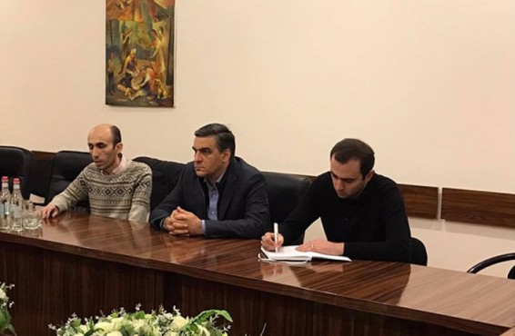 Արտակ Բեգլարյանն ընդունել է Քերոլայն Քոքսին և Արման Թաթոյանին